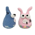 thumbnail image 3 of Crochet Animal Needlework Crocheting Crafts Make Your Own Doll Baby Pig for, 3 of 9