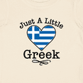 thumbnail image 4 of Inktastic Just a Little Greek Heritage Boys or Girls Baby T-Shirt, 4 of 5