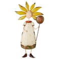 thumbnail image 1 of Design Toscano FU71633 Flower Children : Girl Metal Garden Statue, Full Color, 1 of 1
