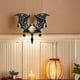 thumbnail image 4 of Halloween Punch Estantería de pared de madera Estantería Decoración de pared para salón Tablero de madera para colocar murciélagos, 4 of 8
