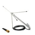 thumbnail image 2 of HYS 433Mhz Ground Plane Antenna GSM Aerial W/3M(9.8ft) RG58 Coaxial Cable SMA Male Plug/Mounting Bracket, 2 of 6