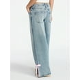 thumbnail image 3 of No Boundaries Baggy Jeans with Side Bow, Women’s 00-18, 3 of 5