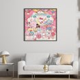 thumbnail image 3 of Hilo Algodón Egipcio Bordado Punto Cruz HelloKitty Con 14CT 62x62cm, 3 of 9