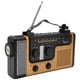 thumbnail image 4 of Radio meteorológica de emergencia, Radio portátil LED solar con manivela solar Radio AMFMSW Tecnología innovadora, 4 of 12