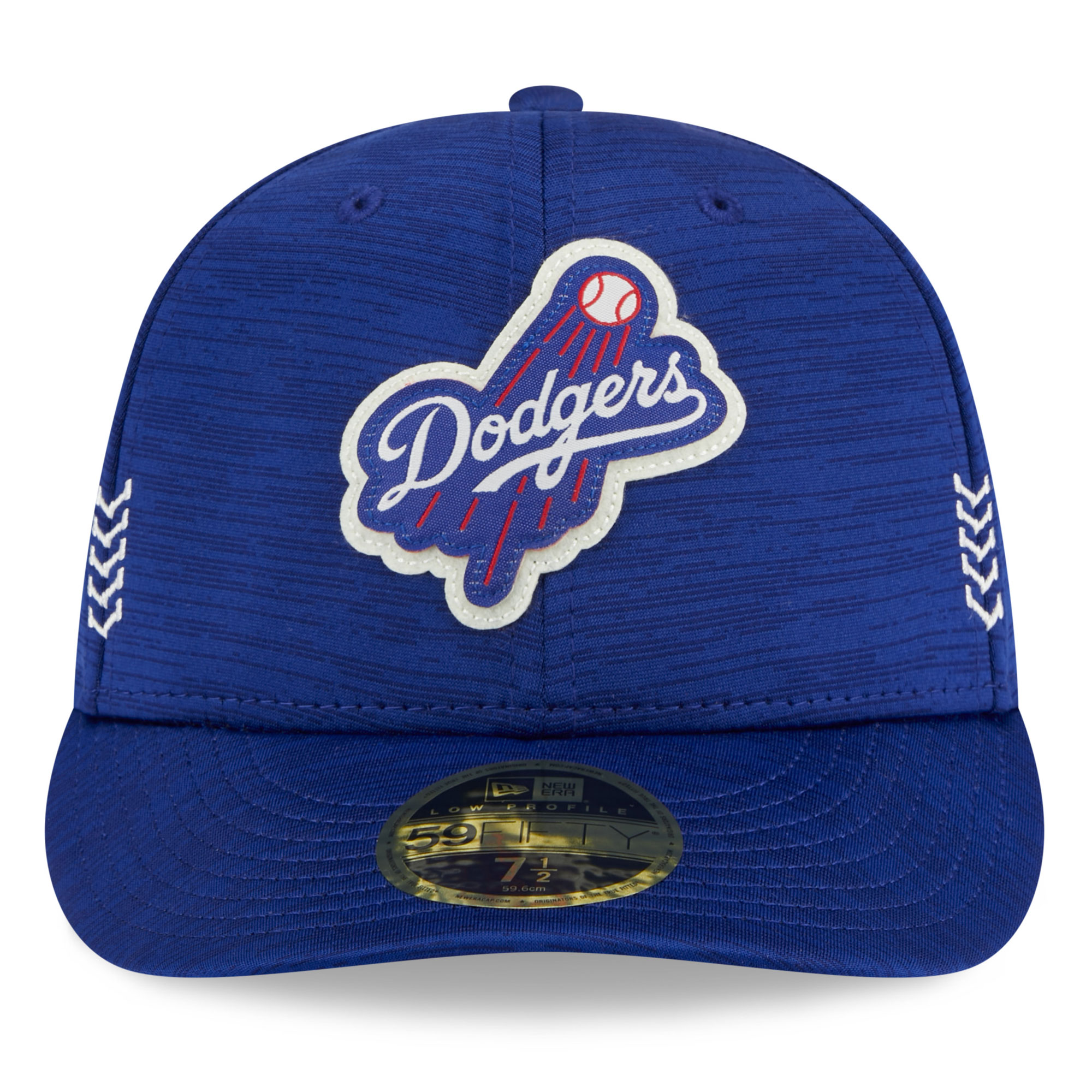Men's New Era  Royal Los Angeles Dodgers 2024 Clubhouse Low Profile 59FIFTY Fitted Hat