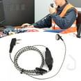 thumbnail image 4 of Auriculares para walkie talkie auricular estable para auricular tipo K duradero de 2 pines HYT para oficina en casa ANGGREK Otros, 4 of 8