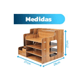 thumbnail image 3 of Organizador De Escritorio Armable LAB.G Madera, 3 of 4