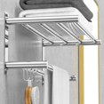 thumbnail image 1 of Caximsy Barra De Toalla Ajustable Para Montaje En Pared De Baño Toallero De Ducha Adhesivo De 17-30,7 Pulgadas Toallero De Baño De Acero Inoxidable Para Inodoro Cocina Colgador De Toalla Doble (Toalle, 1 of 5
