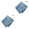 thumbnail image 1 of Yuarrent Paño de cocina, olla absorbente, plato, vajilla, utensilios de cocina, trapo de fibra superfina, toalla de comedor, limpieza lavable, azul, 1 Azul PC 1 2piezas Yuarrent CBP259520, 1 of 5