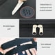 thumbnail image 4 of Bolsa de Almacenamiento Grande, Manta de Movida, Organizador de Ropa en Tela, Resistente, Impermeable, para Armario, Dormitorio, Hogar, Almacenamiento de Muebles, Tasa de Búsqueda Alta,, 4 of 9