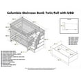 thumbnail image 4 of Leo & Lacey Full Over Full Staircase Storage Bunk Bed, 4 of 4