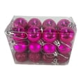 thumbnail image 7 of Pinnacle Peak Trading 1 Inch Fuchsia Mini Christmas Ball Ornament 24 Piece Set, 7 of 7