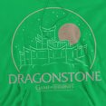 thumbnail image 2 of Game of Thrones Dragonstone Unisex Adult Pull-Over Hoodie,Kelly Green, Medium, 2 of 5