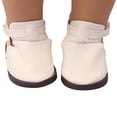 thumbnail image 3 of Botas para muñecas de 18 pulgadas, 1 par, botas cortas aptas para muñecas, muñeca para ropa de muñeca para Blanco perfke Botas de muñeca de 18 pulgadas, 3 of 9