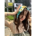 thumbnail image 3 of CoCoMangos Women's Crochet Bandana Hair Scarf Y2k Aesthetic Accessories Knitted Head Kerchief Cottagecore Floral Headband, 3 of 7