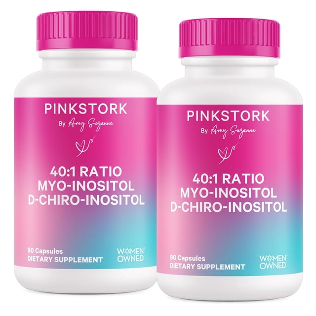 Suplemento dietético Pink Stork Myo-D-Chiro Inositol 40:1 180 unidades