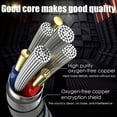Aux Cable USBC to 3.5mm Audio Cord Car Stereo Auxin Adapter Speaker