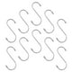 thumbnail image 1 of FENGGUIQU 10Ud De Acero Inoxidable En Forma De S Para Colgar Ropa Y Organizar Espacios, 1 of 8