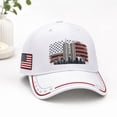 thumbnail image 4 of Never Forget 343 Hat 9/11 25th Anniversary Embroidery Baseball Hat | Memorial Dad Hat 9/11 Firefighter Tribute Remembrance Hat 9/11 Patriot Day Commemorative Trucker Hat, 4 of 5