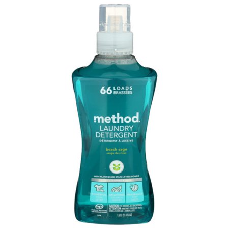METHOD HOME CARE LAUNDRY DTRGNT BCH SAGE 53.5 FO - Pack of 4