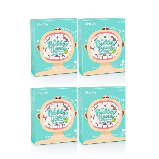 BlingDay Toothpaste Tablet Chewable Mouthwash Tablets Mint Flavor With