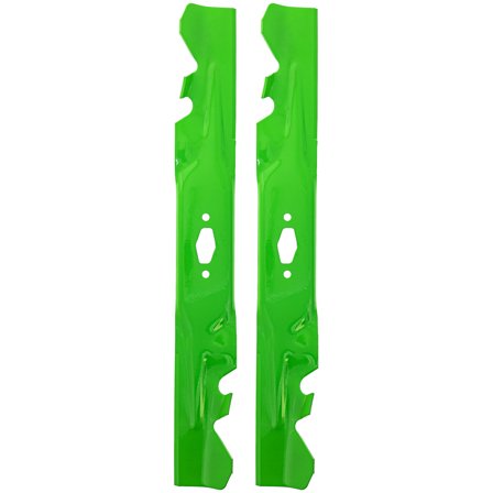 LawnRAZOR Blade for Cub Cadet MTD 742P05177A-X Toothed 2 Pack 810-CBL2725D