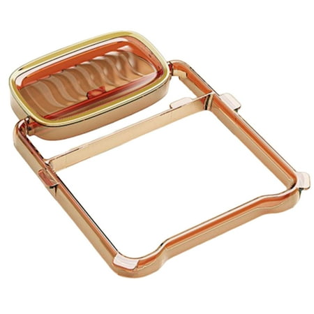 

Punch-free Kitchen Rack Dishcloth Holder Folded Storage Rack for Kitchen Table Countertop Red