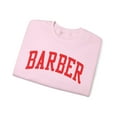 thumbnail image 3 of Barber Sweatshirt Gifts Crew Neck Shirt Long Sleeve Unisex, 3 of 7