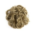 thumbnail image 2 of Messy Hair Bun Hair Scrunchies Extension Wavy Curly Wedding Donut Hair Extensions Hairpiece Wig, 2 of 4