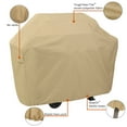 thumbnail image 2 of Classic Accessories Terrazzo Water-Resistant 58 Inch BBQ Grill Cover, 2 of 8