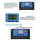 thumbnail image 3 of Controlador de carga solar de 30 A, panel solar actualizado, puerto USB, panel solar, batería, regul Tomshoo  Controlador de carga solar, 3 of 7