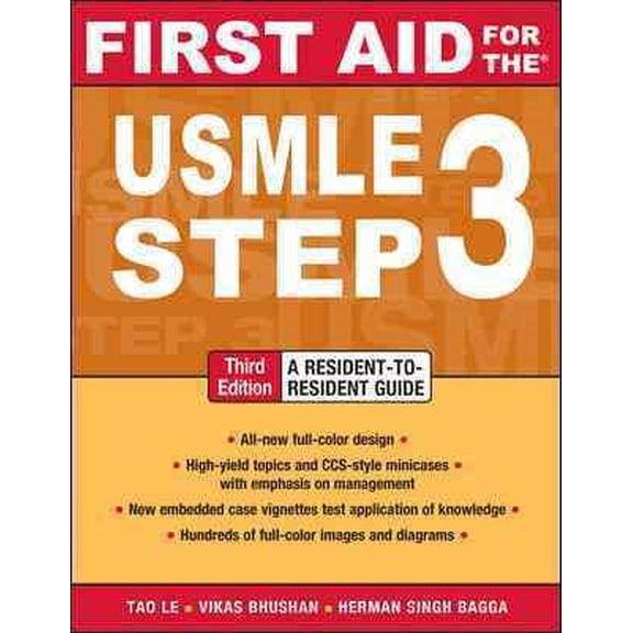 First Aid for the USMLE Step 3