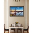 thumbnail image 3 of DecorArts - Golden Gate Bridge San Francisco Califonia, Giclee Print on Acid Free Cotton Canvas with Matching Classical Solid Wood Frame. Total Size w/Frame: 39.25x27.25", Ready to Hang., 3 of 6