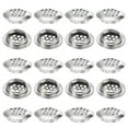 thumbnail image 1 of Uxcell Paquete de 20 Respiraderos de Soffit Circulares, 29mm/1.14 Pulgadas de Malla de Ventilación Redonda de Acero Inoxidable para Baño Hogar/ Oficina/Cocina/Armario/Guardarropa [Plateado], 1 of 7