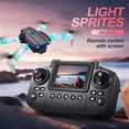 thumbnail image 6 of AuroraX Drone Fpv 1080p Hover Drones with 3d Flips One Key Take Off/Land 3 Speed Modes Foldable Quadcopter Toy Gift for Adults and Boys Girls, 6 of 9