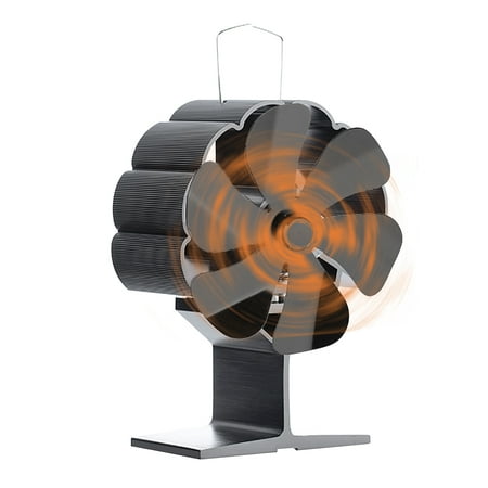 

6 Blade Stove Fan Silent Efficient Heat Distribution for Stove
