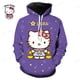 thumbnail image 1 of Sudadera con capucha de Hello Kitty con estampado 3D para hombre y mujer, sudaderas de moda, ropa de calle, 1 of 1