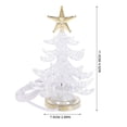 thumbnail image 2 of unbranded Decorativa De Árbol Dorado Con Luces LED Rgb Y Parpadeante USB, 2 of 7