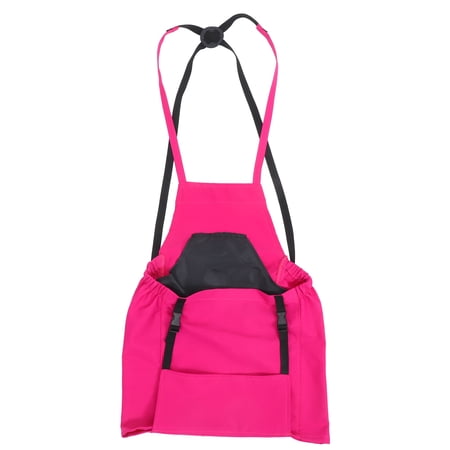 OUNONA Gardening Aprons Bulk Durable Gardening Apron Rosy 1Pack