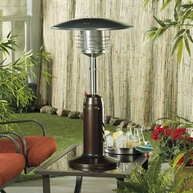 Az Patio Heater Hiland Mocha Wicker Propane Patio Heater Walmart Com