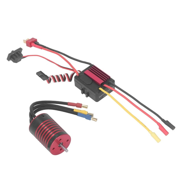 Motor ES Cfor RC Car,Motor ESC Set 2838 RC Car Brushless ESC Motor sin escobillas ESC Reemplazo Elegante Estética