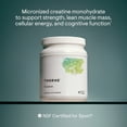 thumbnail image 3 of THORNE Creatine - Micronized Creatine Monohydrate Powder - Support for Muscles & Cognitive Function* - For Women & Men - Unflavored - NSF Certified for Sport - 5 g per Serving - 180 Servings, 3 of 8