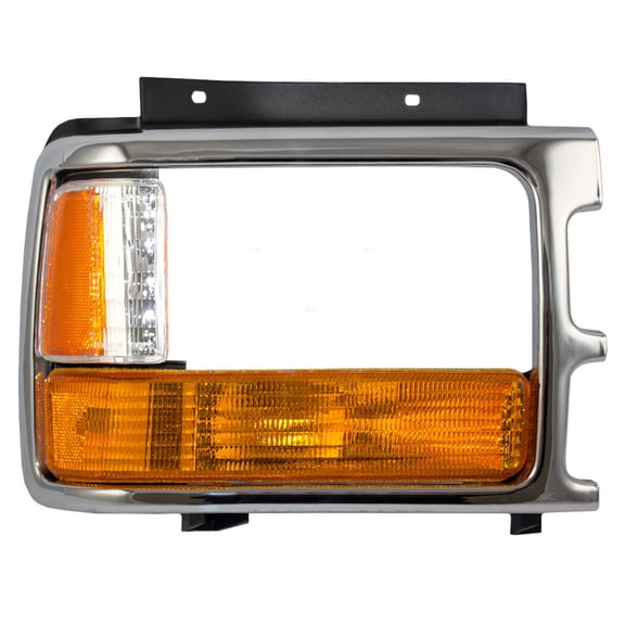 Park/Signal/Side Marker for 1991-1996 Dakota Chrome Headlight Bezel w/ Aero Package 56003350 Right CH2513153