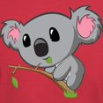 thumbnail image 3 of CafePress - Hungry Koala Dark T Shirt - Men's Classic Graphic Cotton T-Shirt, 3 of 4