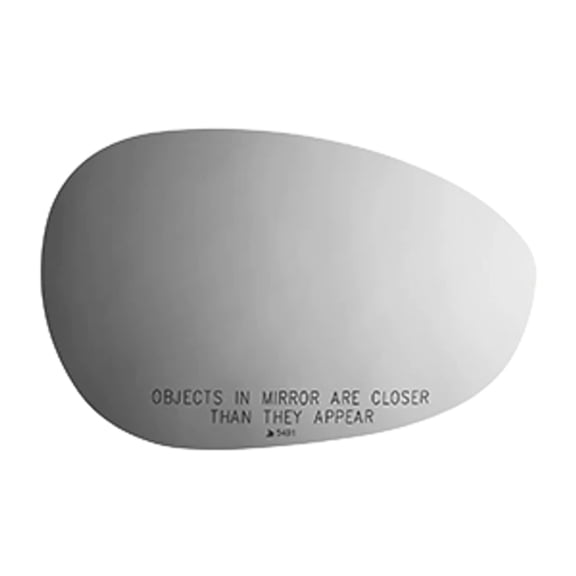 Fiat 500E Right Passenger Replacement Door Mirror Glass Lens, 2013-2019