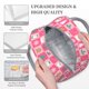 thumbnail image 3 of Fotbe Pink Christmas Cheer Bolsa de Almuerzo con Estampado, Lonchera Aislada, Contenedor de Comida Reutilizable Tipo Cooler a Prueba de Fugas, 3 of 6