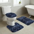 thumbnail image 2 of Outoloxit 3-Piece Thick Bathroom Rug Set, Ultra Soft and Highly Absorbent with Non-Slip Backing, Machine Washable, Ideal for Bathroom and Toilet Mats, 2 of 8