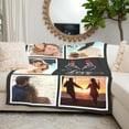 thumbnail image 4 of Personalised Gifts for Women and Men, Personalised for Adults, , Custom Blanket with Photos, for Birthday, Christmas, 4 of 6