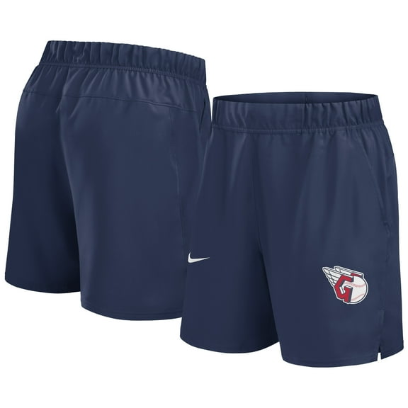 Men's Nike Navy Cleveland Guardians Woven Victory Dri-FIT Shorts