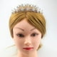 thumbnail image 2 of Princesa Crystal Tiaras Coronas Nupcial Prom Crown Wedding Party Accessiories Rosa dorada, 2 of 6